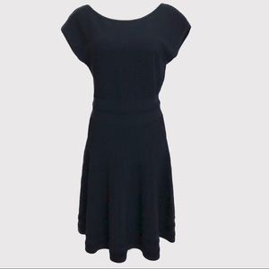 Kate Spade Black Short Sleeve Dress Size Large